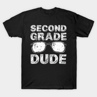 2nd Grade Dude Shirt First Day of School Gift Back to School T-Shirt